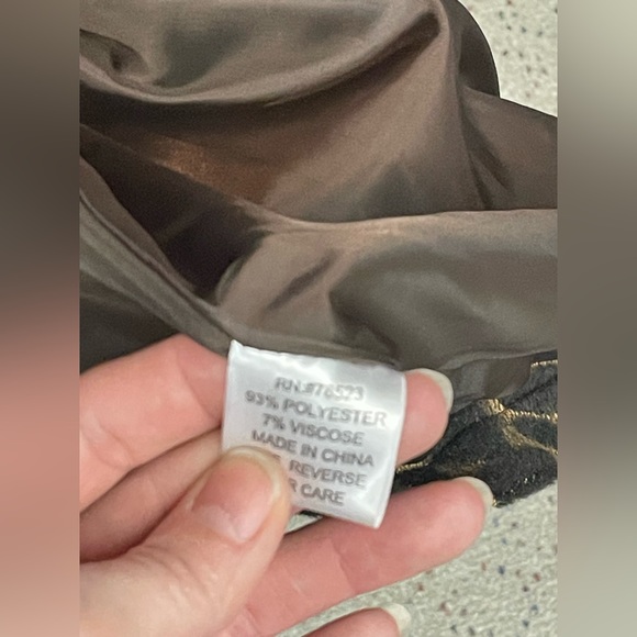 🤎Anthropologies Luii M Leopard Print Big Button Coat - Picture 4 of 4